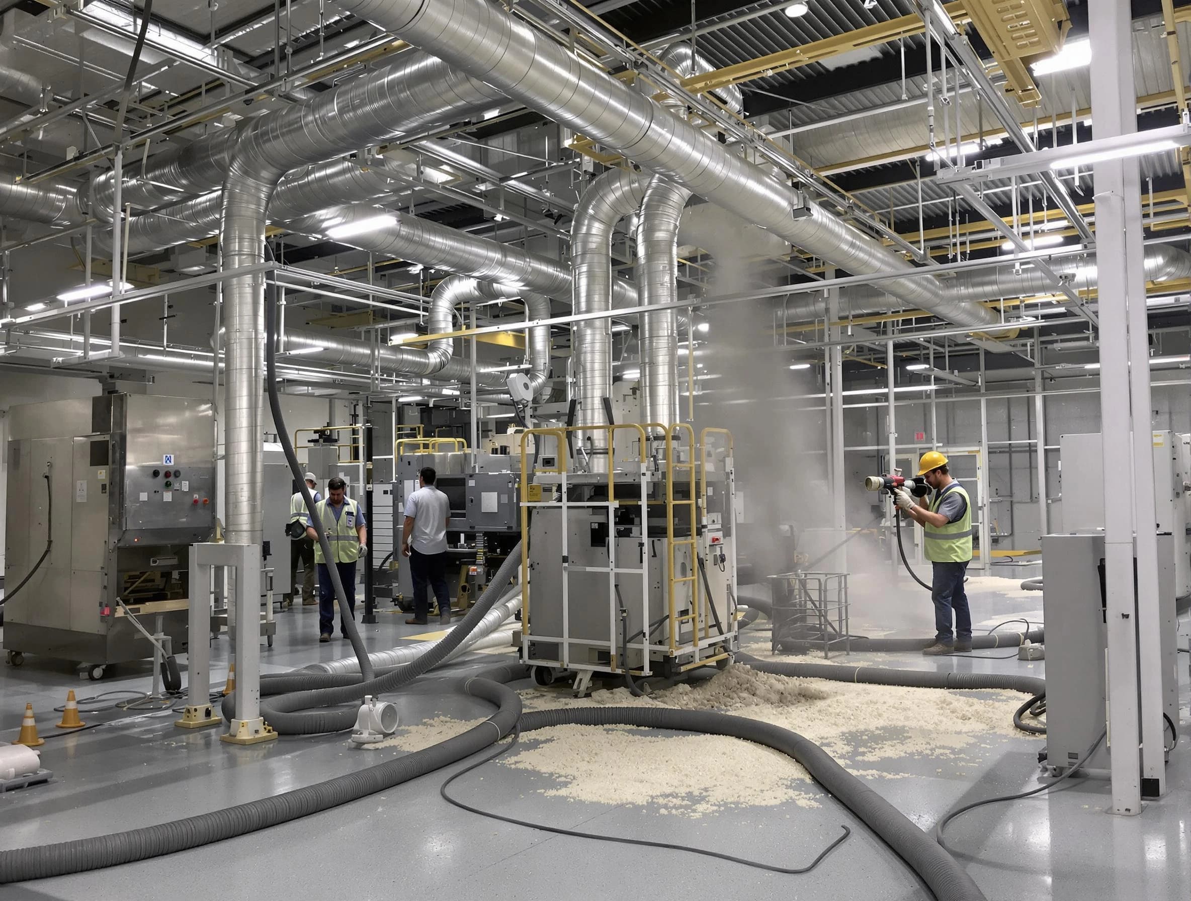 Heavy-duty industrial duct cleaning by Aurora Air Duct Cleaning in Aurora