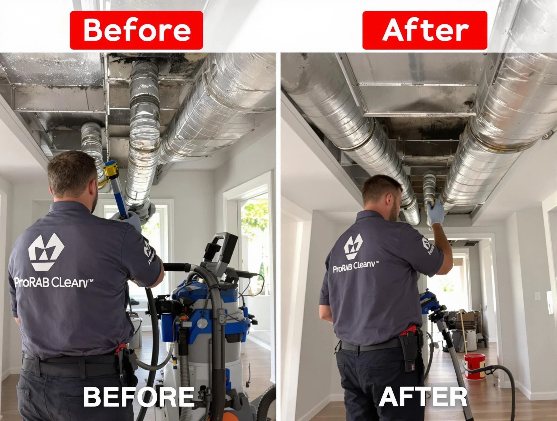 Aurora Air Duct Cleaning expert performing thorough residential duct cleaning in a Aurora home
