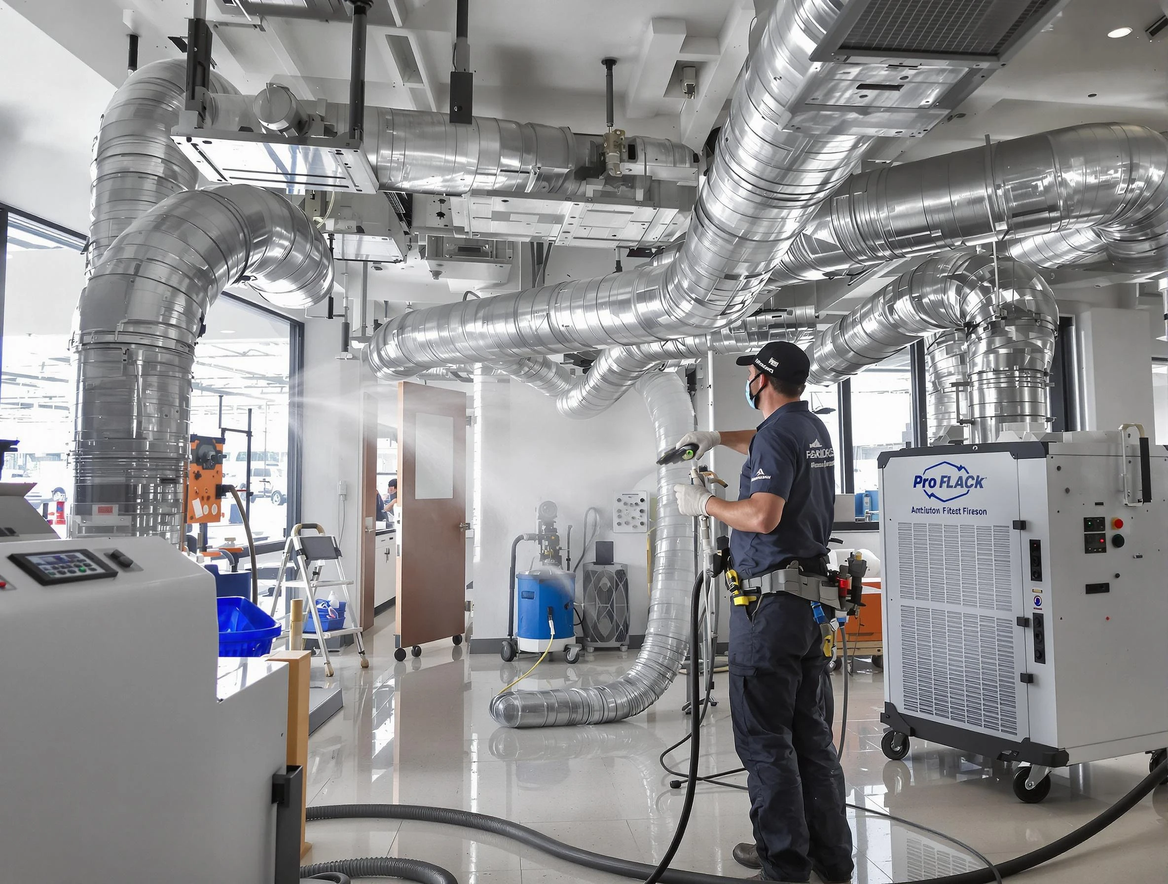 Negative Pressure Air Duct Cleaning in Aurora