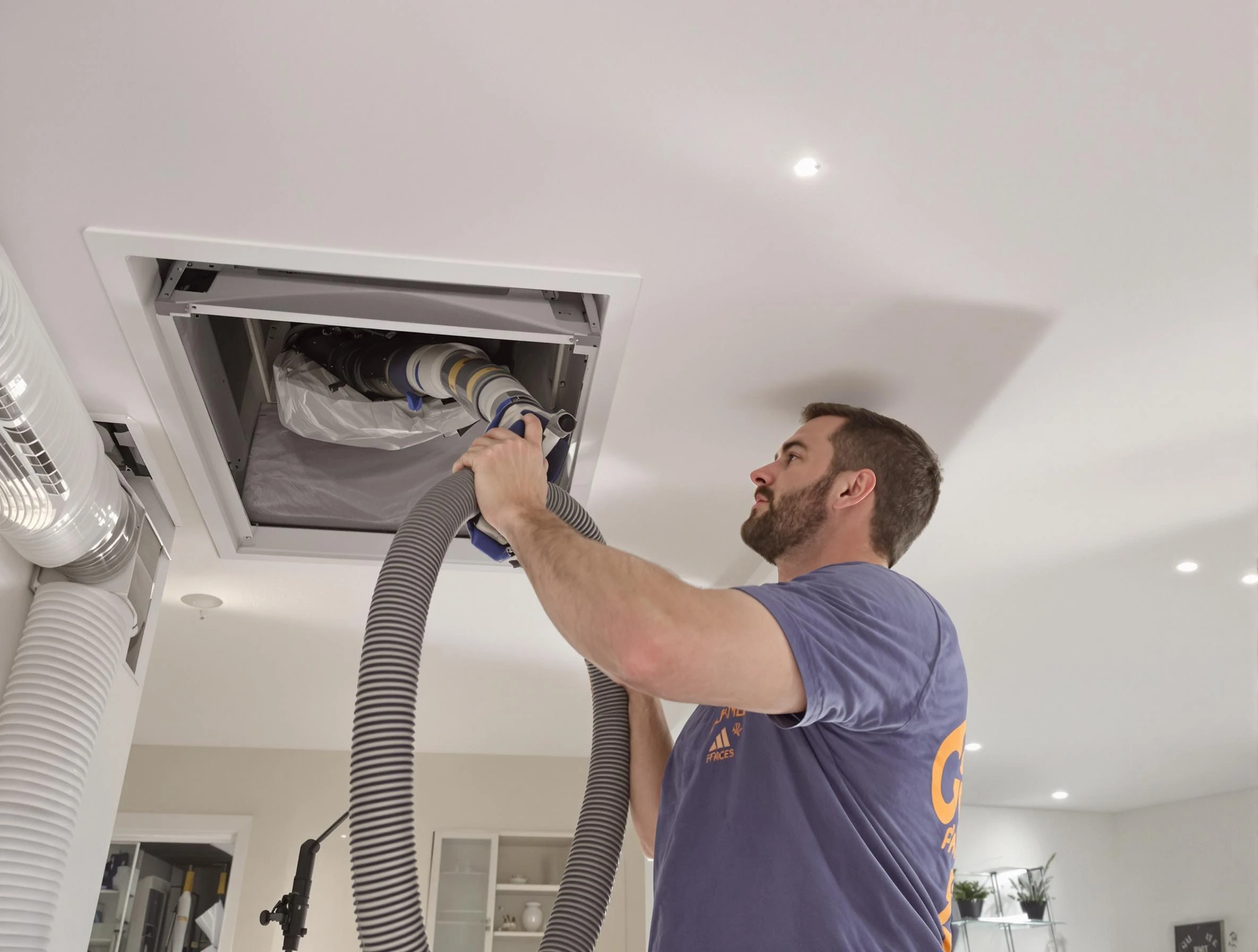 Precision indoor duct cleaning by Aurora Air Duct Cleaning in Aurora